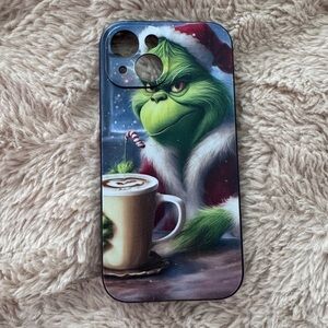 Christmas Grinch Phone Case - Black